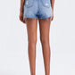 BAYEAS High Rise Bandless Denim Shorts