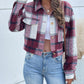 PREORDER: The Frannie Mid-Crop Flannel 9.23.24