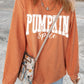 Letter Graphic Long Sleeve Sweatshirt