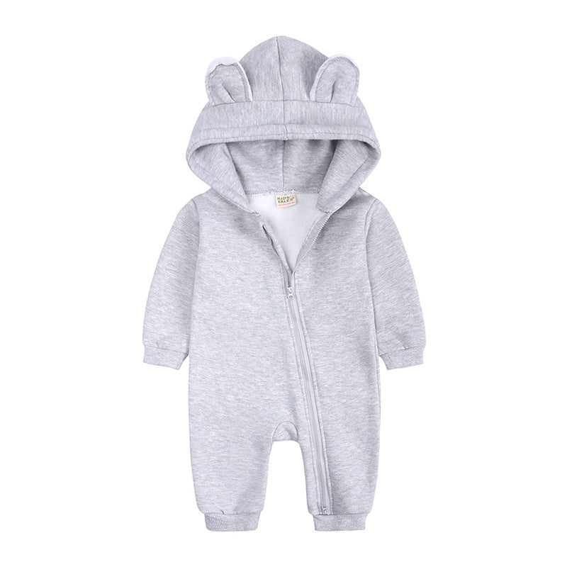 PREORDER: Hooded Bear Ear Onesie 9.23.24