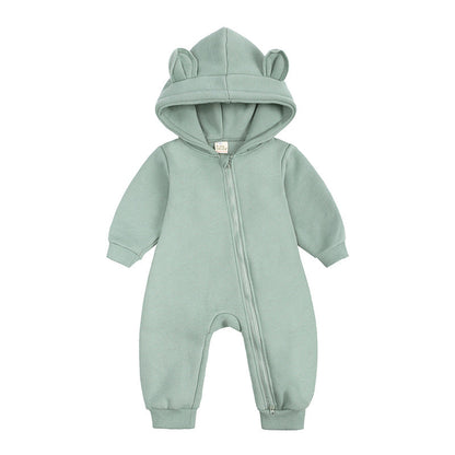 PREORDER: Hooded Bear Ear Onesie 9.23.24