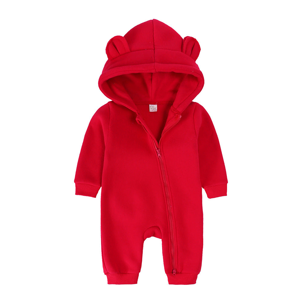 PREORDER: Hooded Bear Ear Onesie 9.23.24