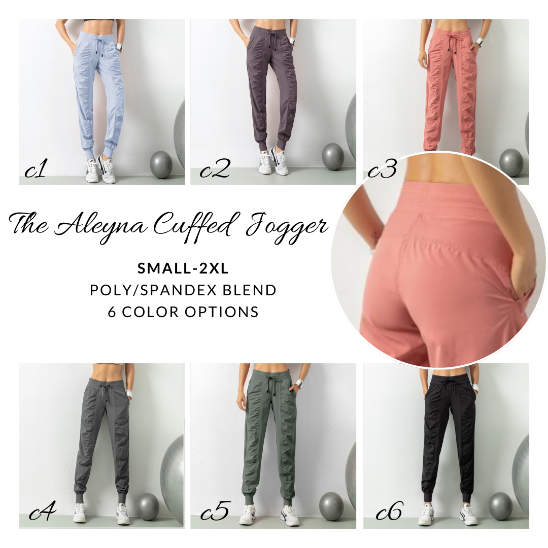 PREORDER: RERUN The Aleyna Cuffed Jogger 9.23.24