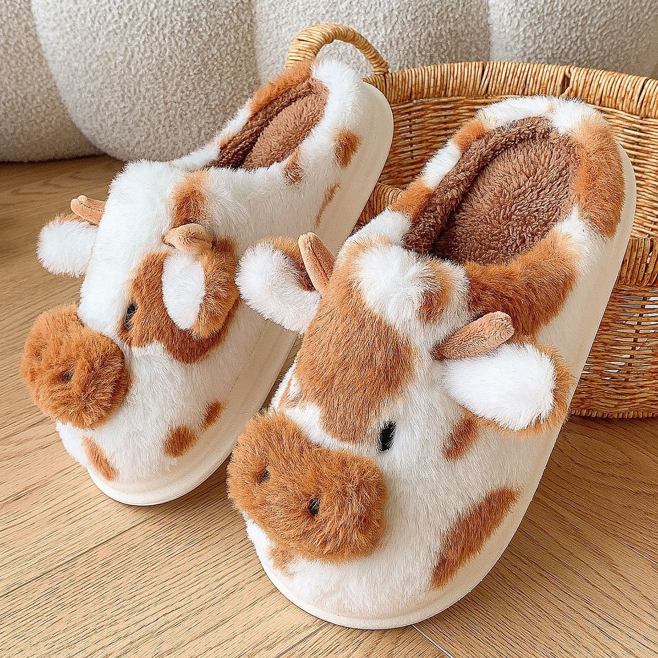 PREORDER: Cow Slippers- Adult and Kids 9.23.24