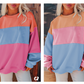 PREORDER: The Darla Stripe Color Block Pullover 9.23.24