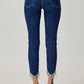 RISEN Full Size Embellished Mid Rise Crop Skinny Jeans