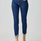 RISEN Full Size Embellished Mid Rise Crop Skinny Jeans