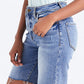 BAYEAS High Rise Denim Shorts