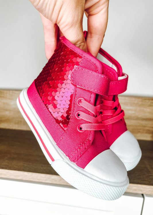 PREORDER: RERUN Sequin High Tops 9.23.24