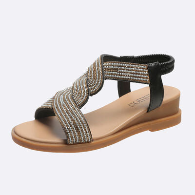 PU Leather Open Toe Sandals