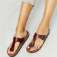 MMShoes Drift Away T-Strap Flip-Flop in Brown