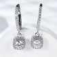 Moissanite Huggie Drop Earrings